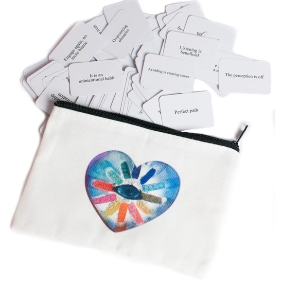 Clarity Love Pack - MINI Fortune Telling Cards - 166 Fortunes on Front and Back - Picture 2 of 5